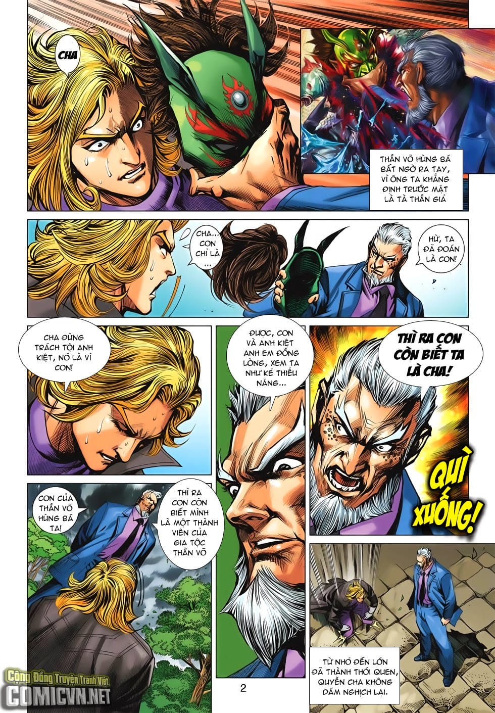 Truyện Tranh Tân Tác Long Hổ Môn trang 4