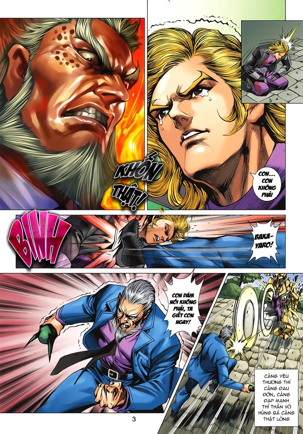 Truyện Tranh Tân Tác Long Hổ Môn trang 4