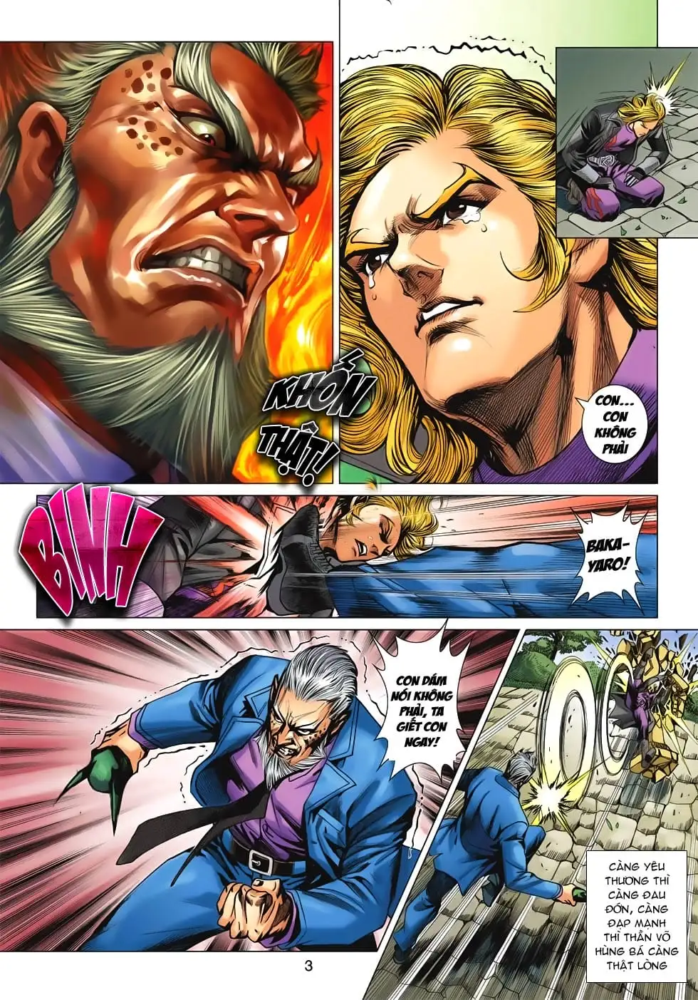 Truyện Tranh Tân Tác Long Hổ Môn trang 4