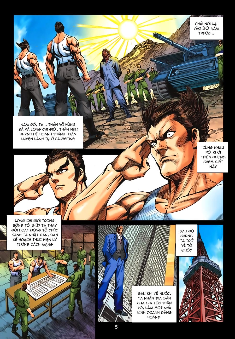 Truyện Tranh Tân Tác Long Hổ Môn trang 4