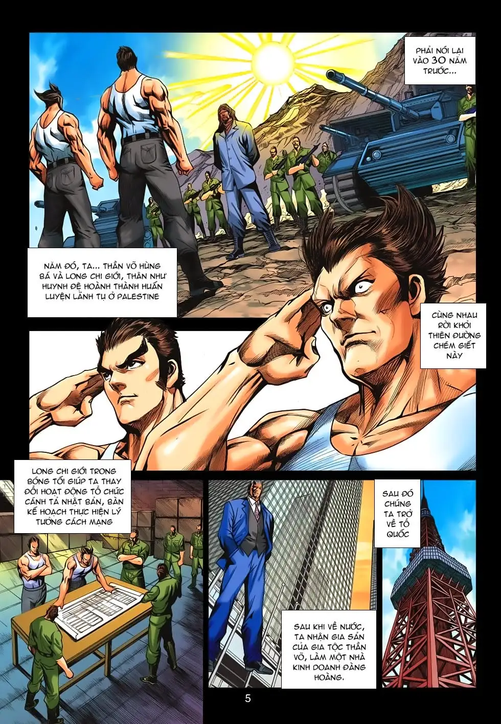 Truyện Tranh Tân Tác Long Hổ Môn trang 4