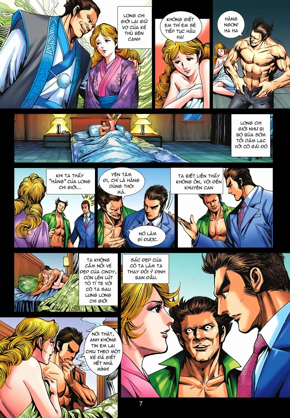 Truyện Tranh Tân Tác Long Hổ Môn trang 4