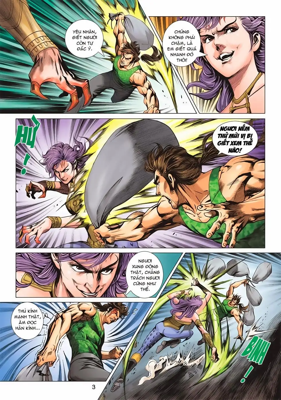 Truyện Tranh Tân Tác Long Hổ Môn trang 4