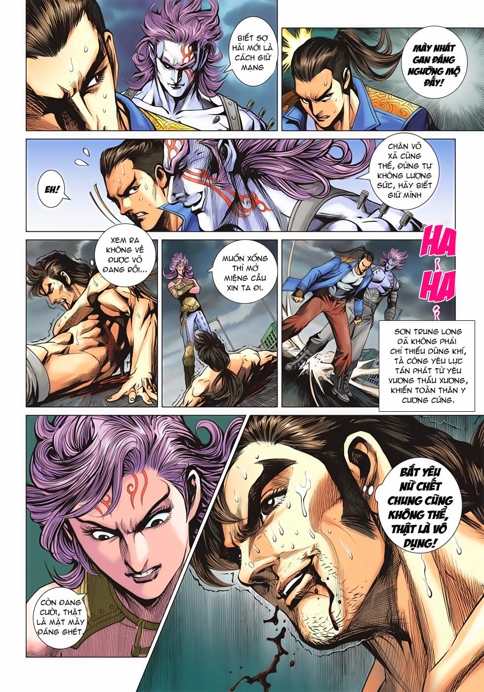 Truyện Tranh Tân Tác Long Hổ Môn trang 4