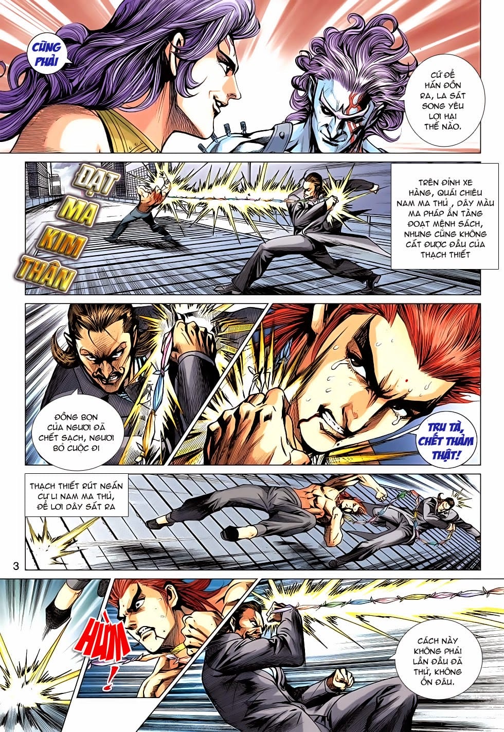 Truyện Tranh Tân Tác Long Hổ Môn trang 4