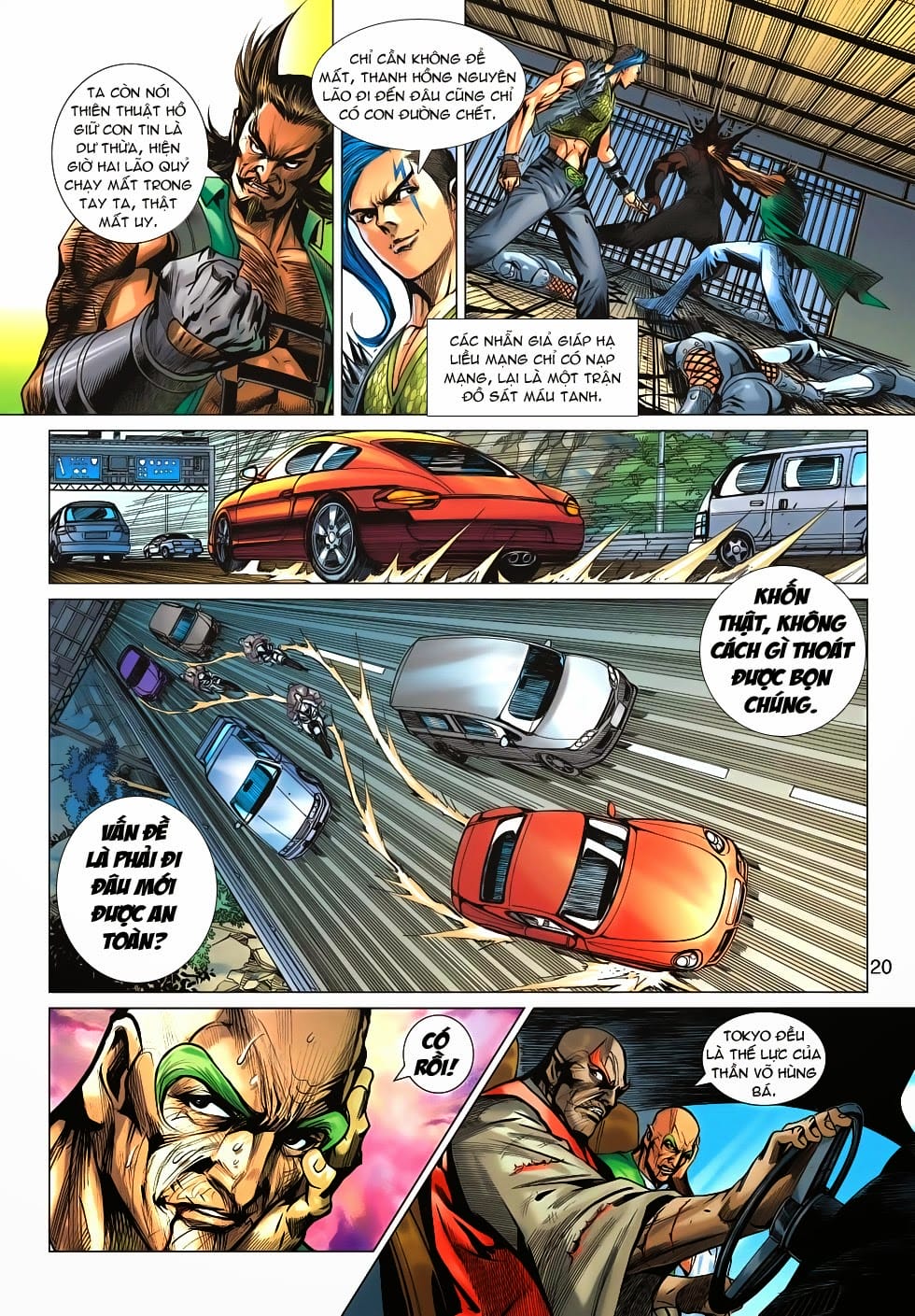 Truyện Tranh Tân Tác Long Hổ Môn trang 4