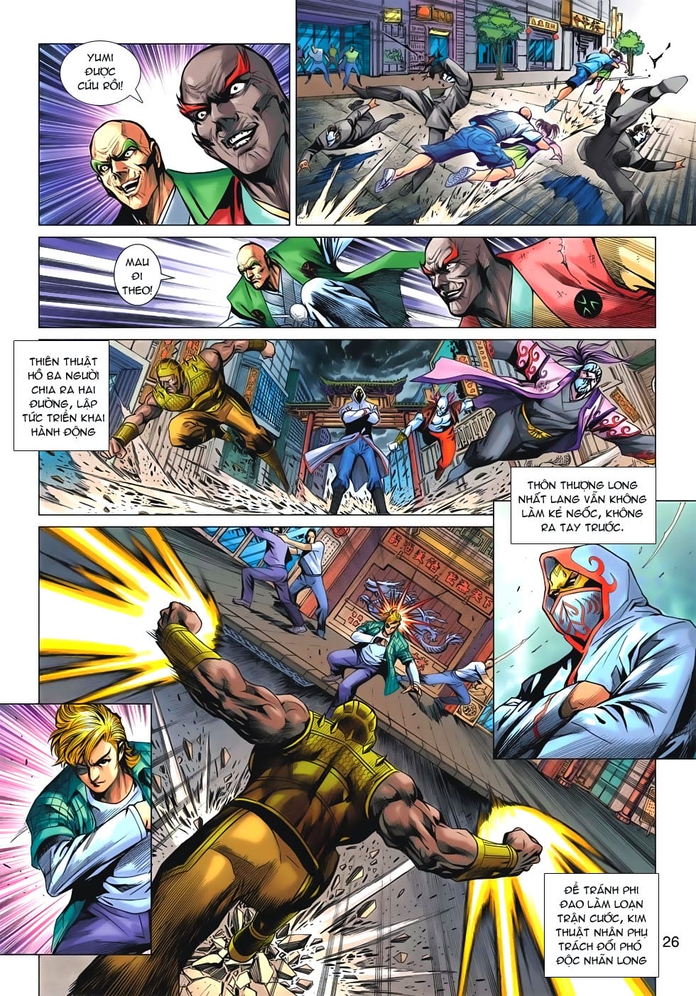 Truyện Tranh Tân Tác Long Hổ Môn trang 4