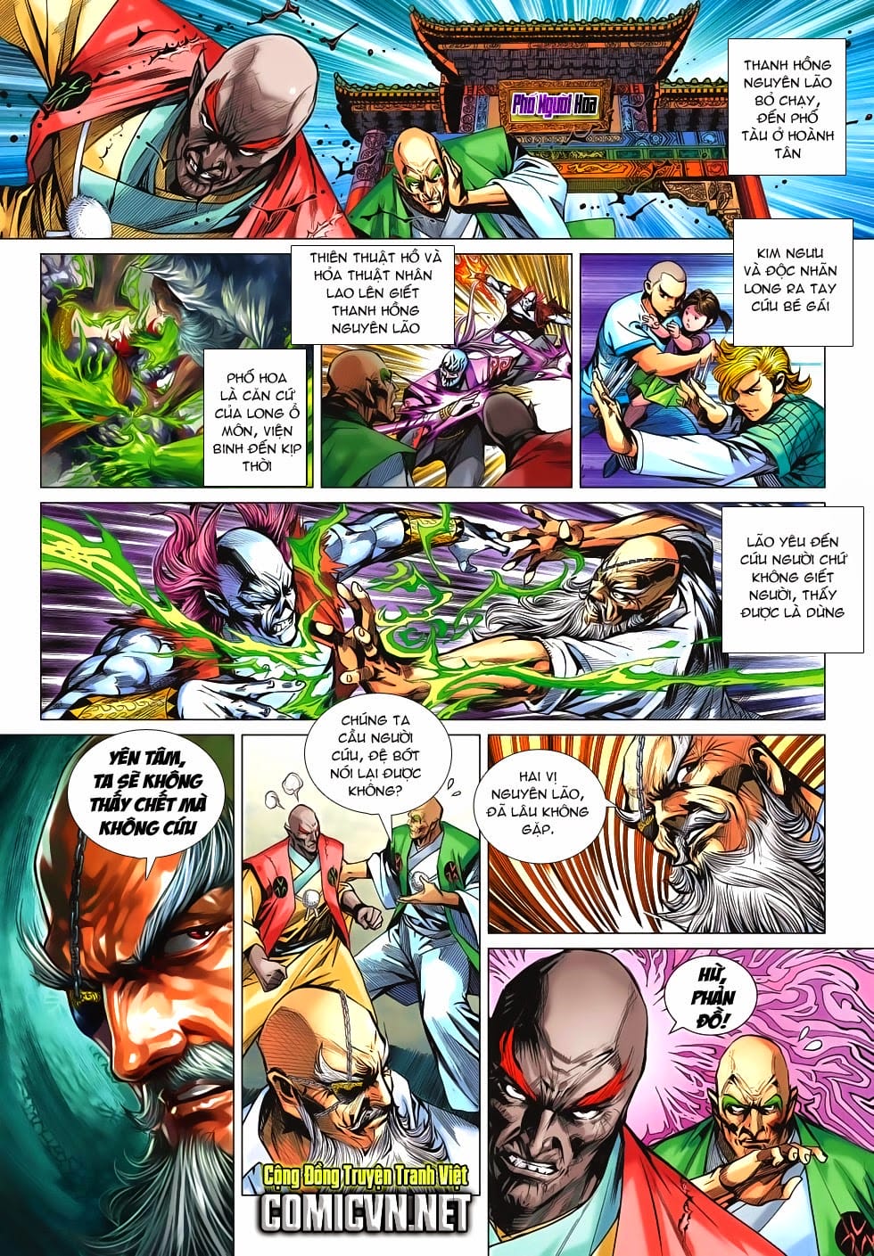 Truyện Tranh Tân Tác Long Hổ Môn trang 4
