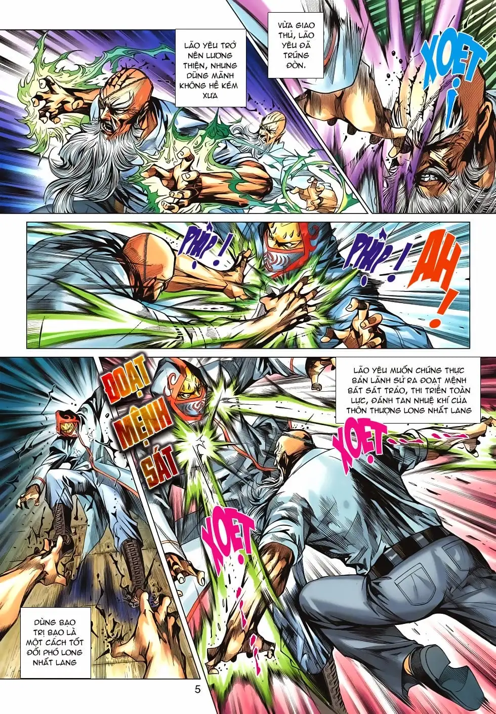 Truyện Tranh Tân Tác Long Hổ Môn trang 4