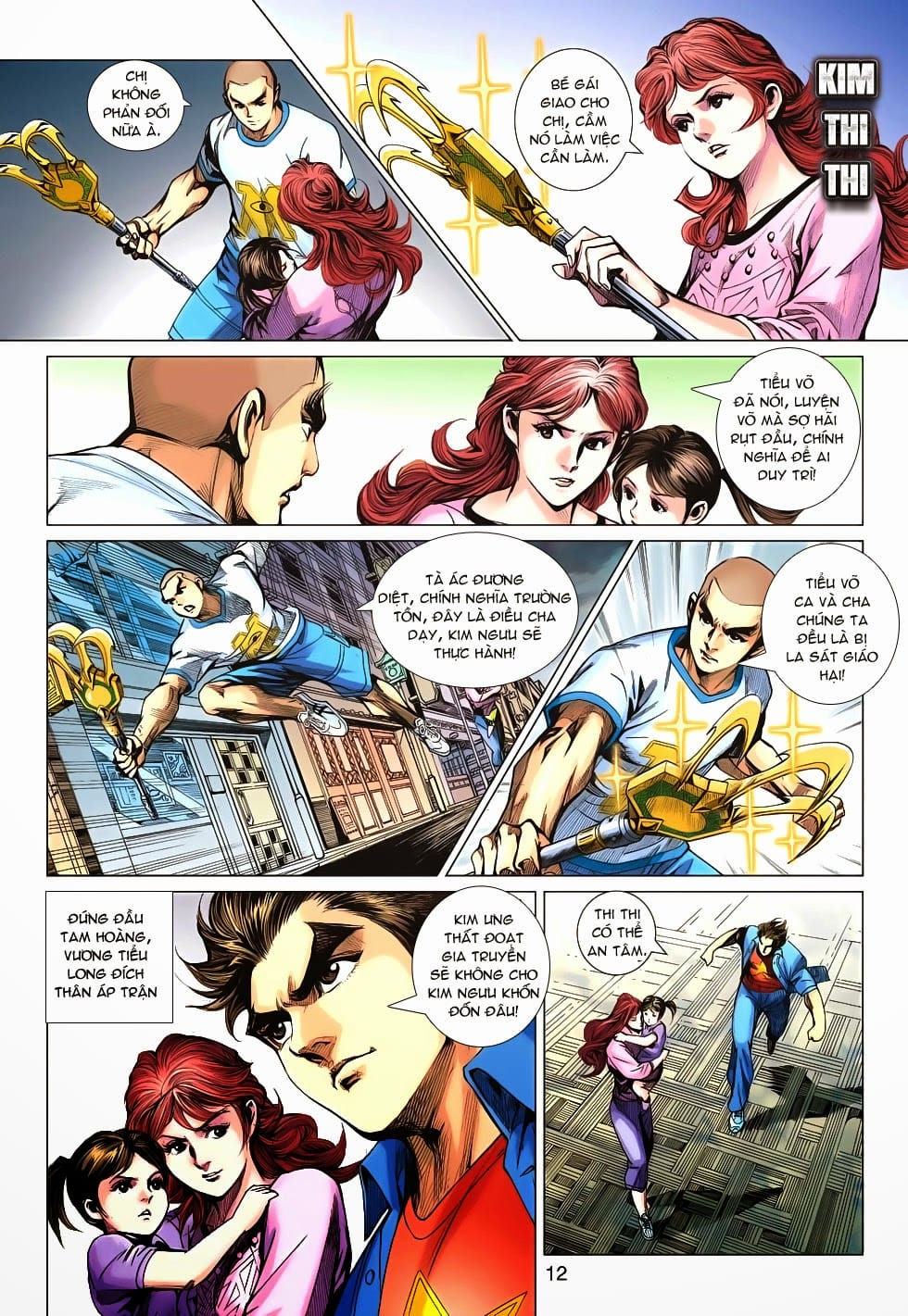 Truyện Tranh Tân Tác Long Hổ Môn trang 4