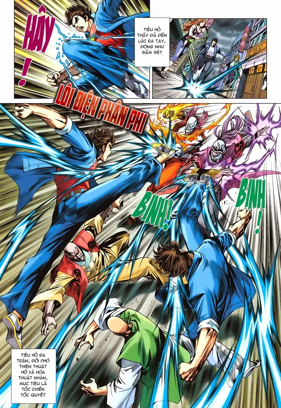 Truyện Tranh Tân Tác Long Hổ Môn trang 4