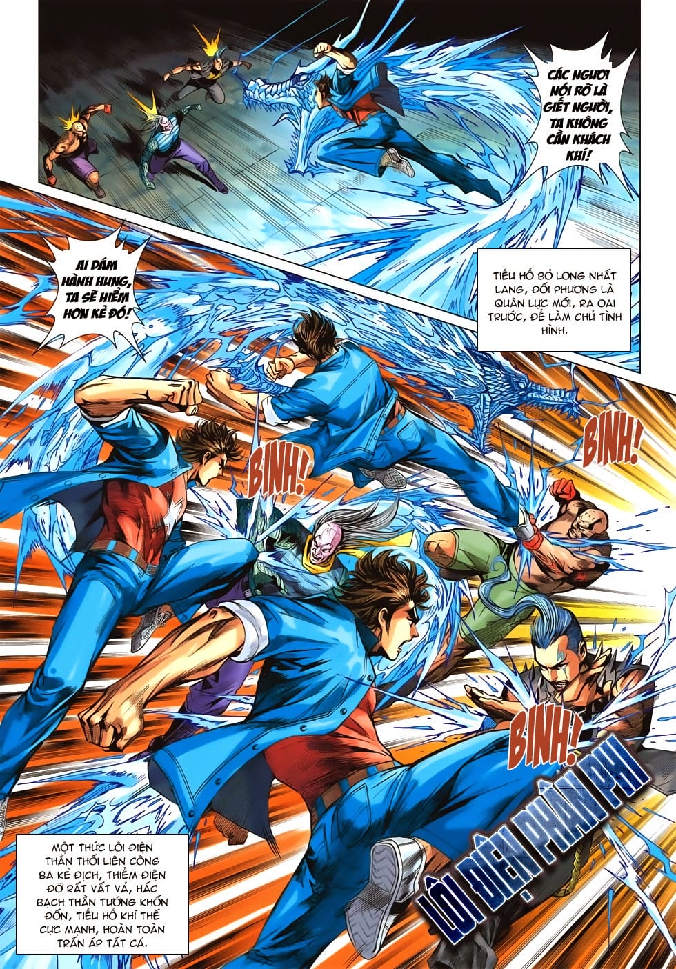 Truyện Tranh Tân Tác Long Hổ Môn trang 4