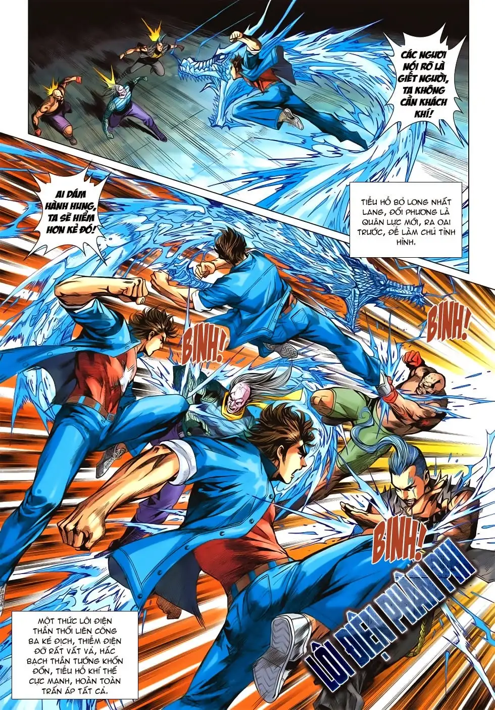 Truyện Tranh Tân Tác Long Hổ Môn trang 4