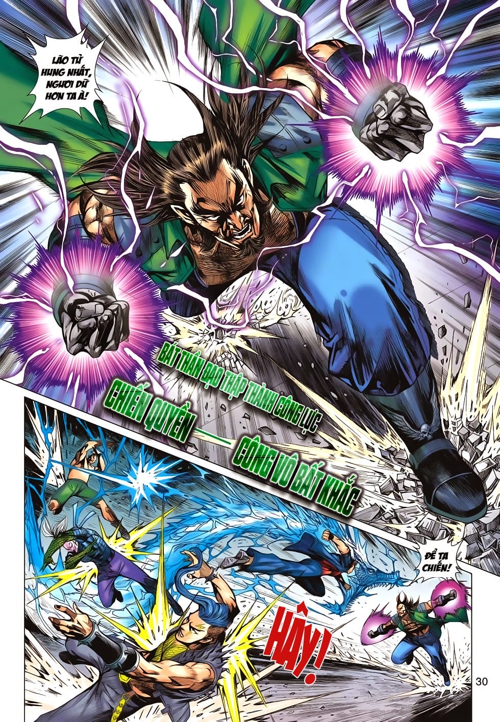 Truyện Tranh Tân Tác Long Hổ Môn trang 4