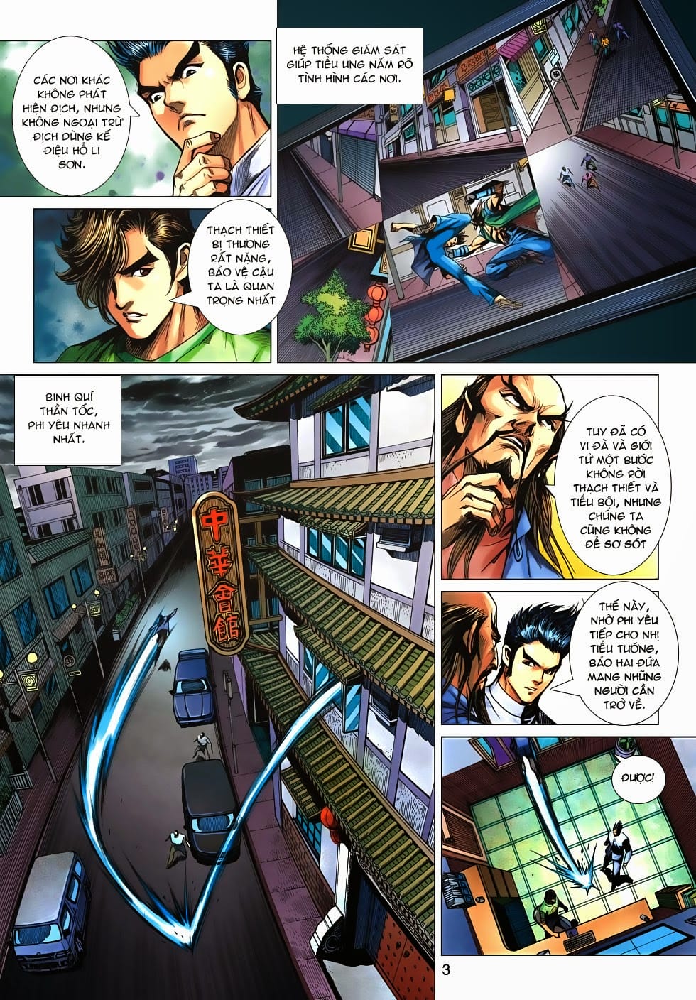 Truyện Tranh Tân Tác Long Hổ Môn trang 4