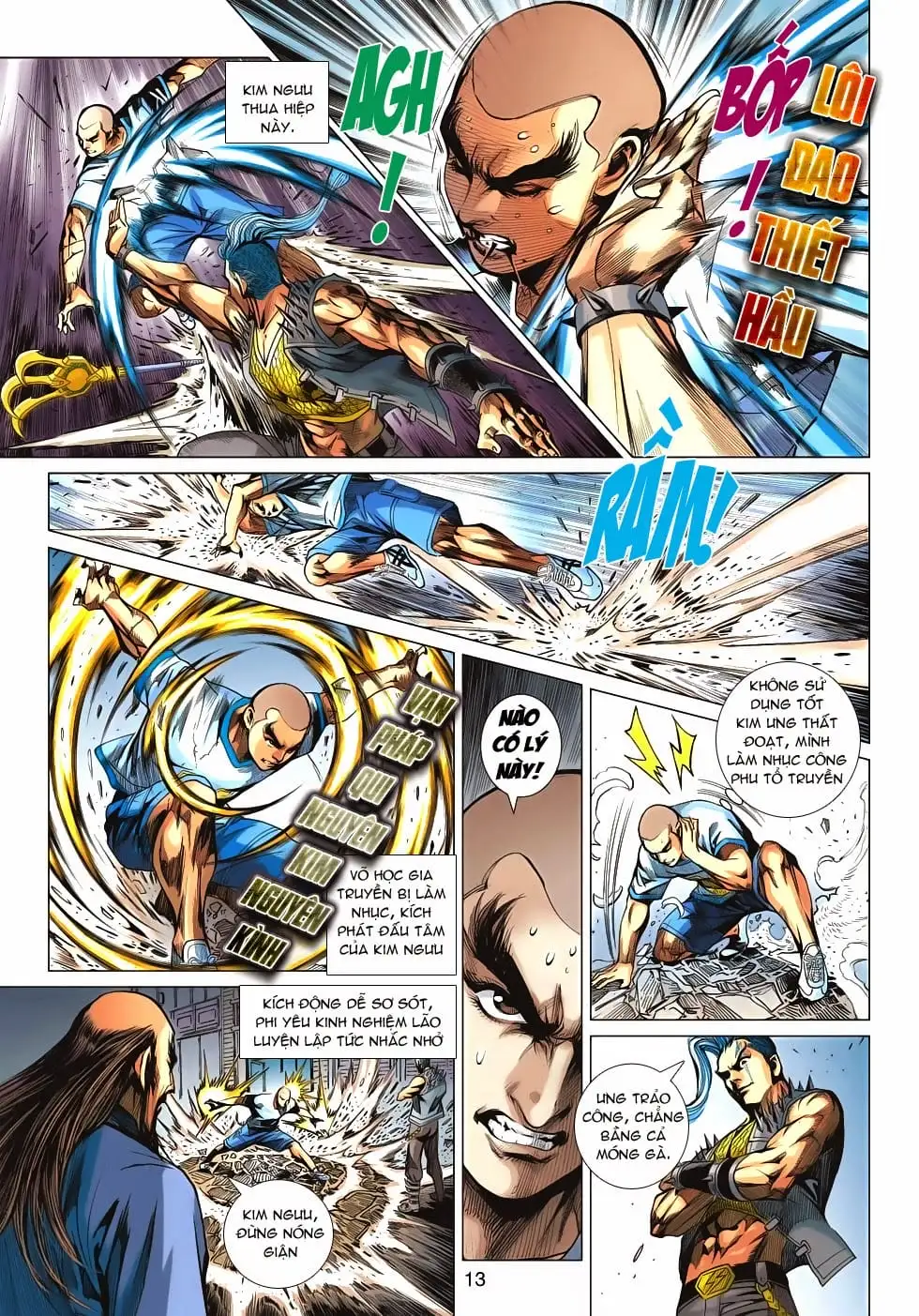 Truyện Tranh Tân Tác Long Hổ Môn trang 4