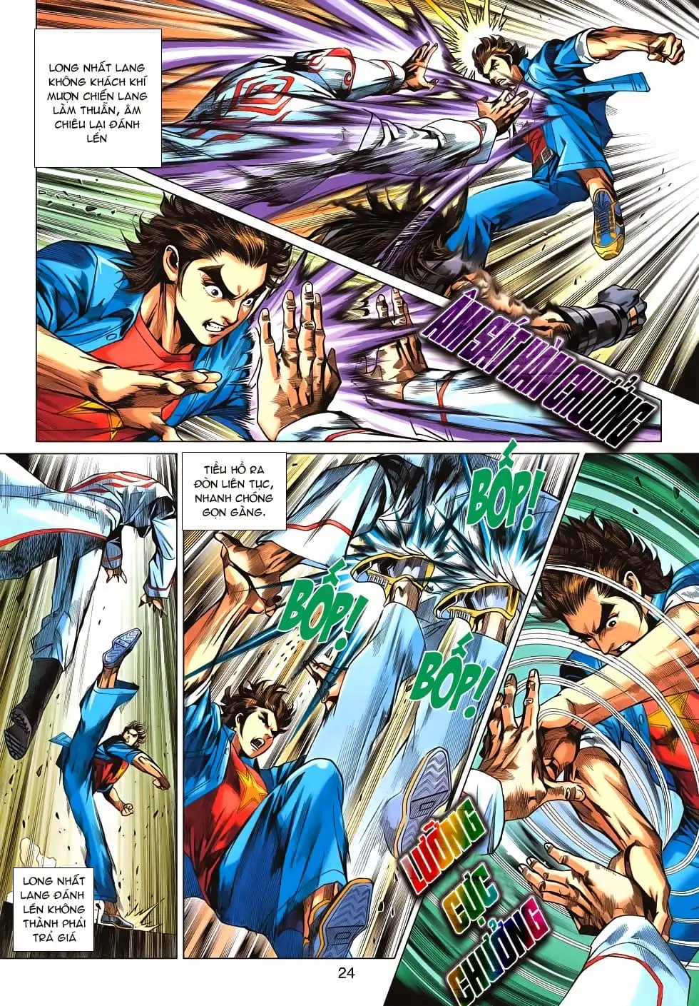 Truyện Tranh Tân Tác Long Hổ Môn trang 4