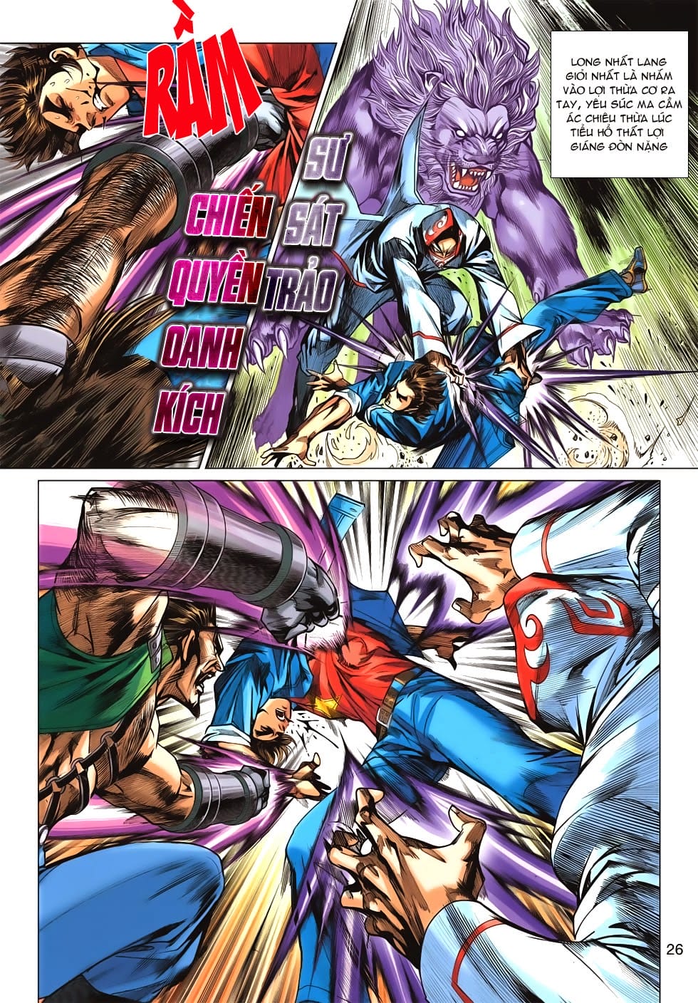 Truyện Tranh Tân Tác Long Hổ Môn trang 4