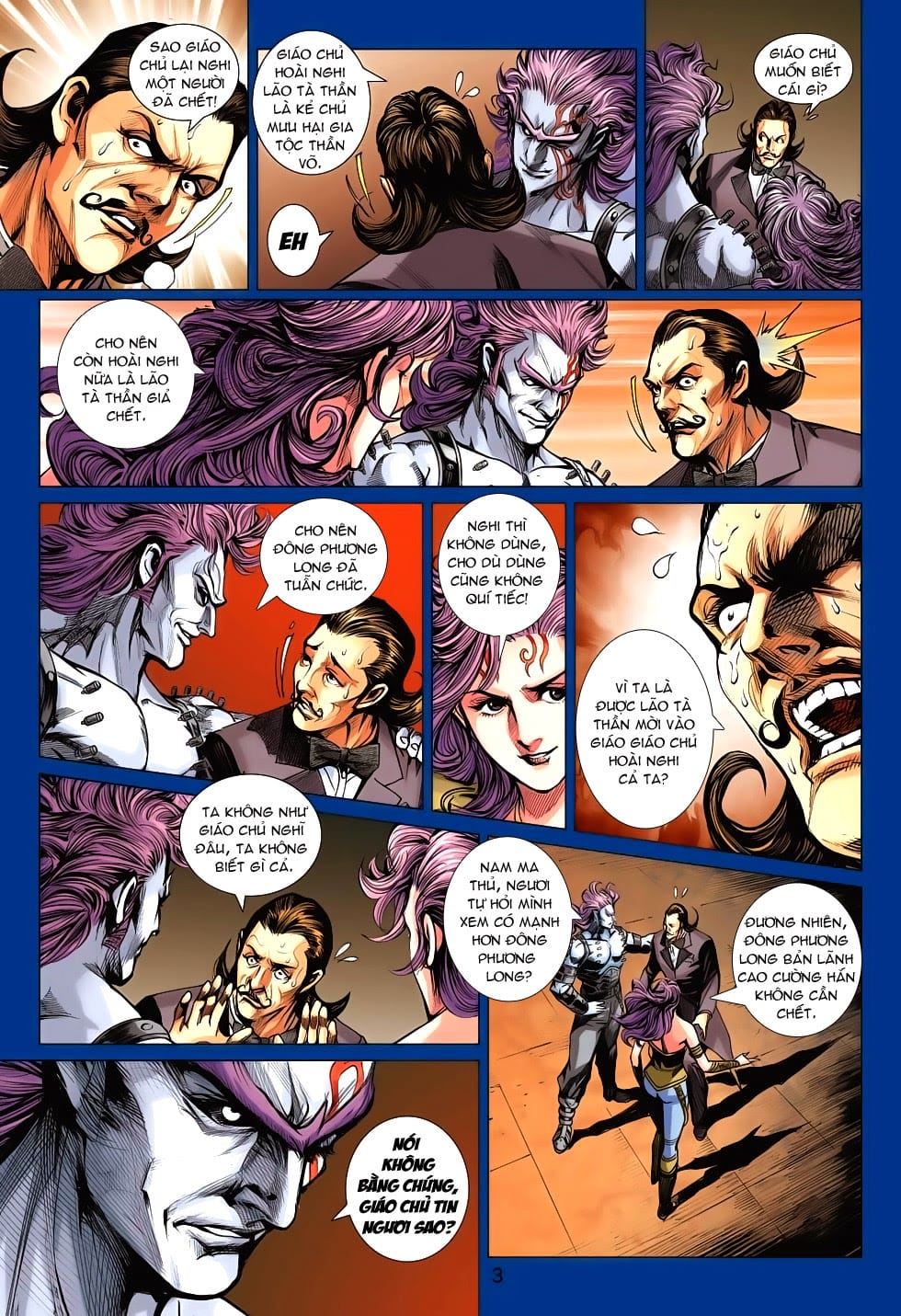 Truyện Tranh Tân Tác Long Hổ Môn trang 4