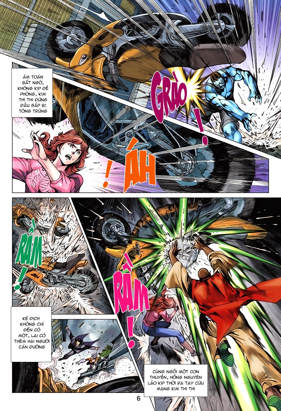 Truyện Tranh Tân Tác Long Hổ Môn trang 4