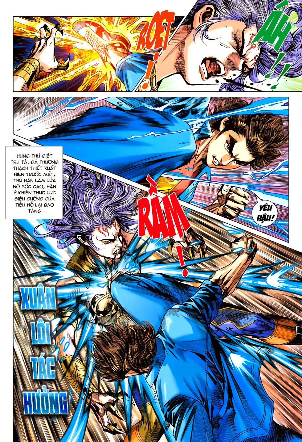 Truyện Tranh Tân Tác Long Hổ Môn trang 4