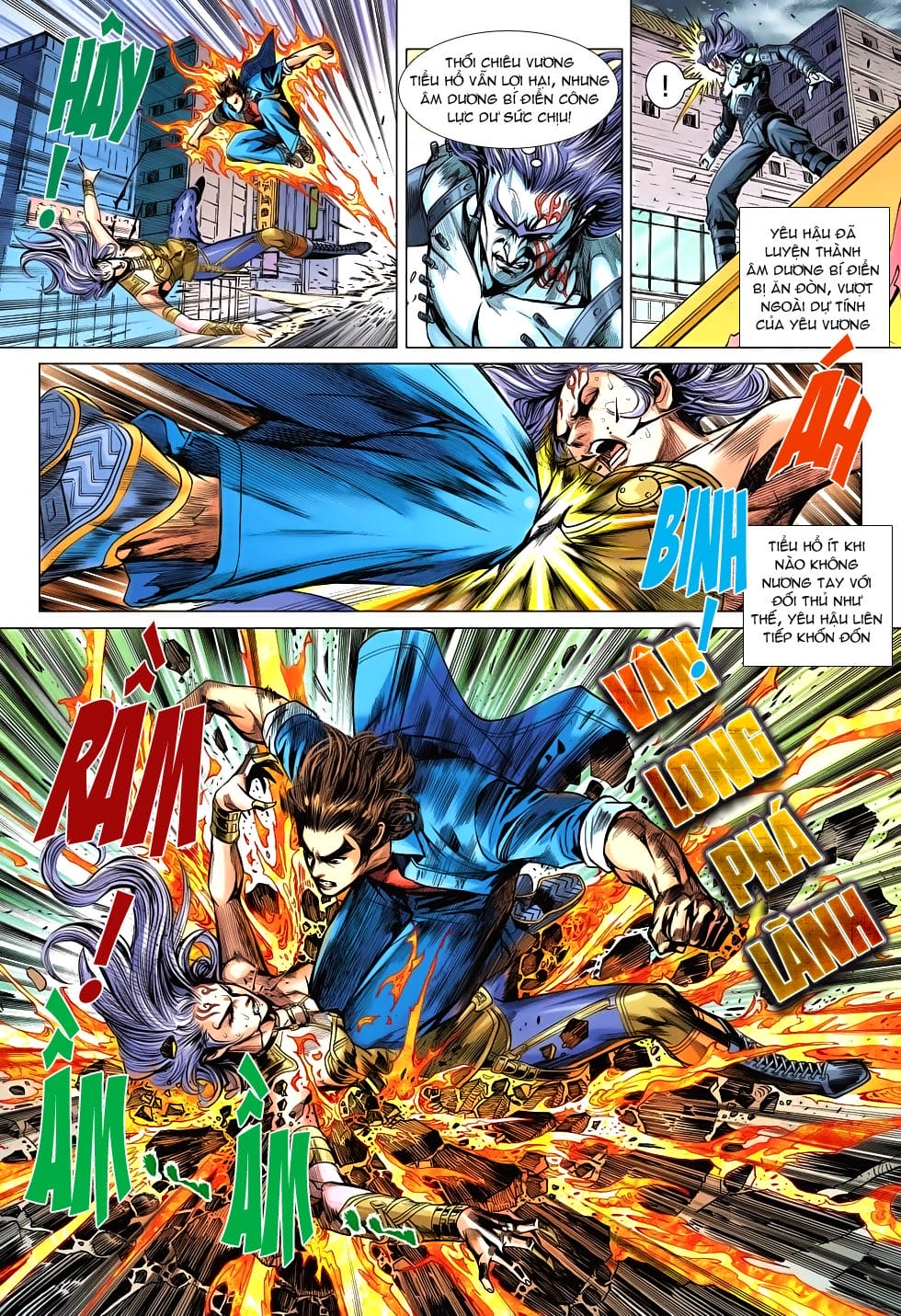 Truyện Tranh Tân Tác Long Hổ Môn trang 4