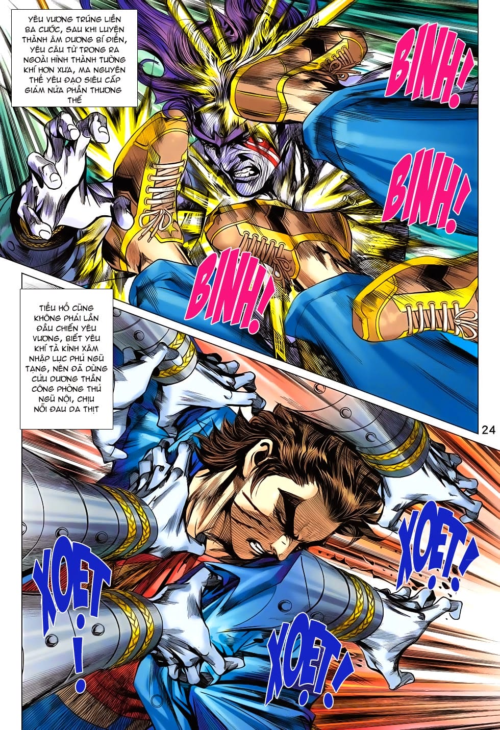 Truyện Tranh Tân Tác Long Hổ Môn trang 4