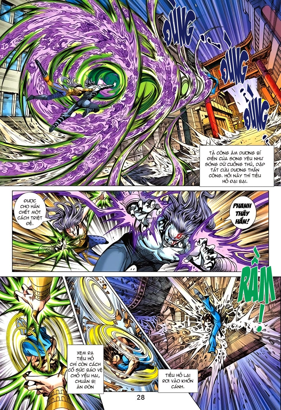 Truyện Tranh Tân Tác Long Hổ Môn trang 4