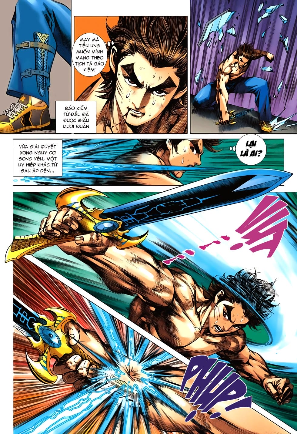 Truyện Tranh Tân Tác Long Hổ Môn trang 4