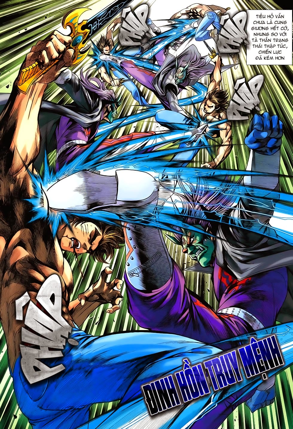 Truyện Tranh Tân Tác Long Hổ Môn trang 4