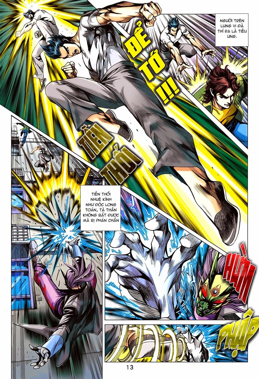 Truyện Tranh Tân Tác Long Hổ Môn trang 4