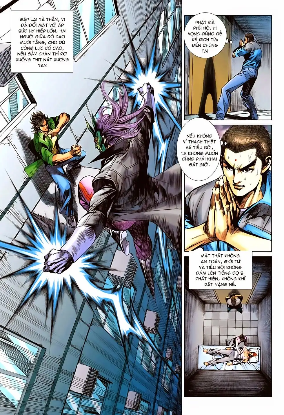 Truyện Tranh Tân Tác Long Hổ Môn trang 4