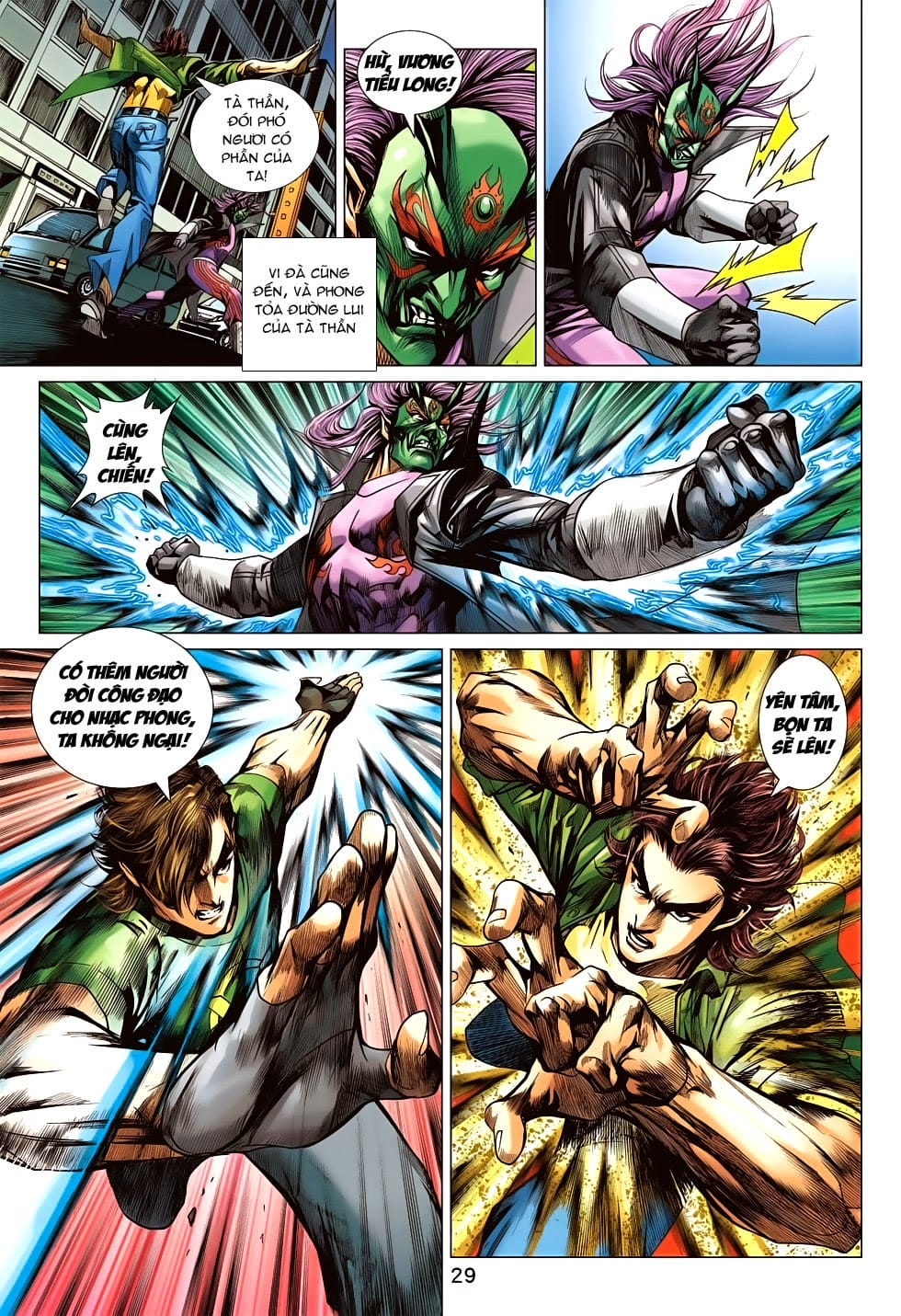 Truyện Tranh Tân Tác Long Hổ Môn trang 4