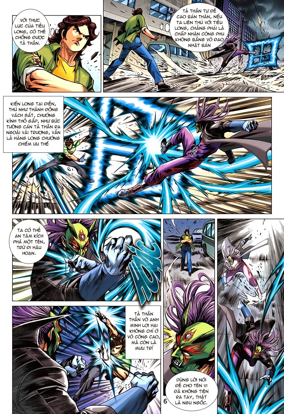 Truyện Tranh Tân Tác Long Hổ Môn trang 4