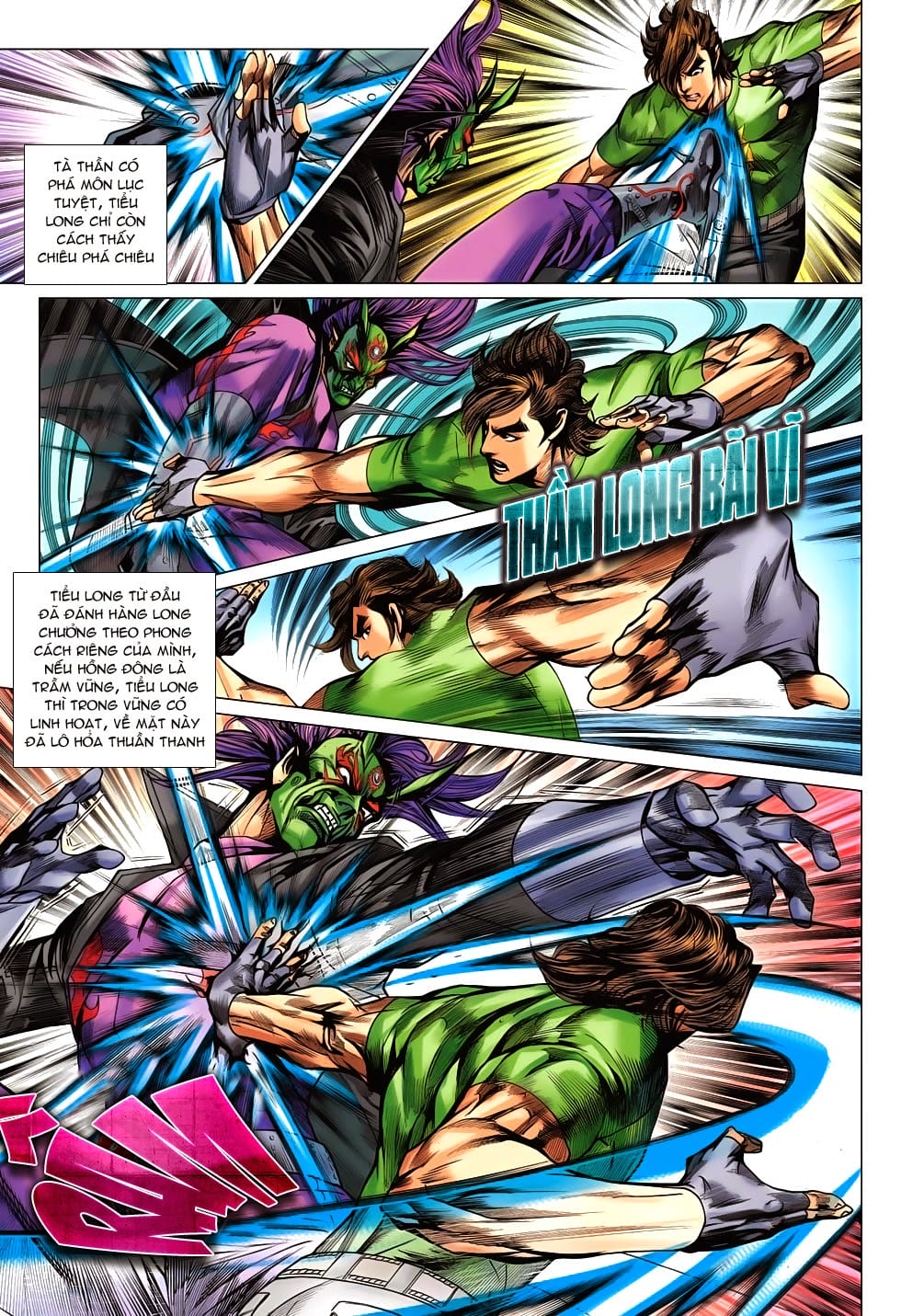 Truyện Tranh Tân Tác Long Hổ Môn trang 4
