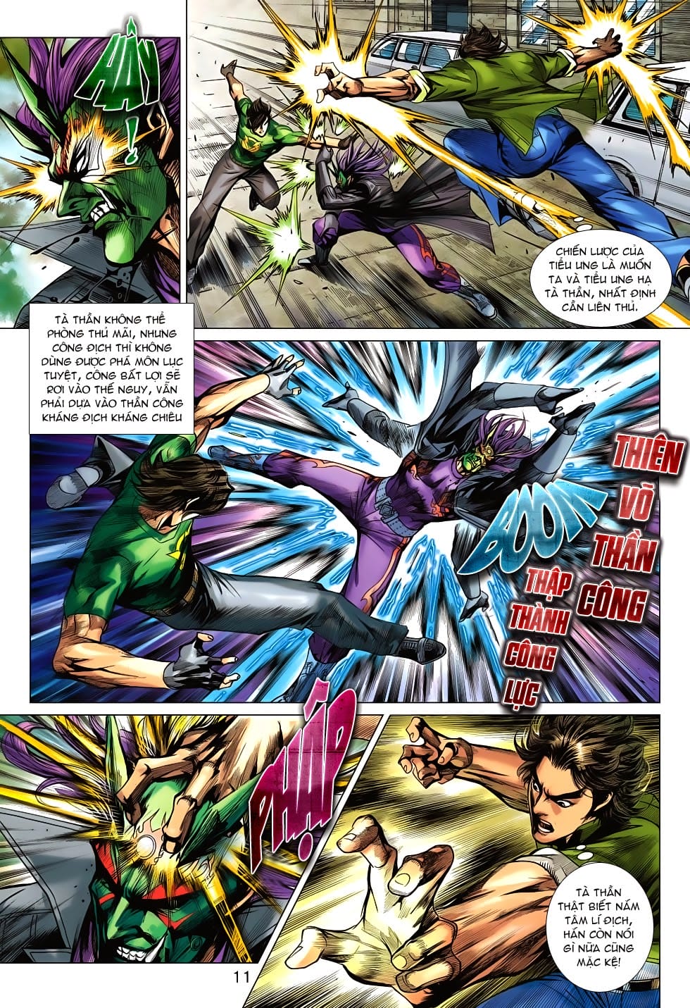 Truyện Tranh Tân Tác Long Hổ Môn trang 4