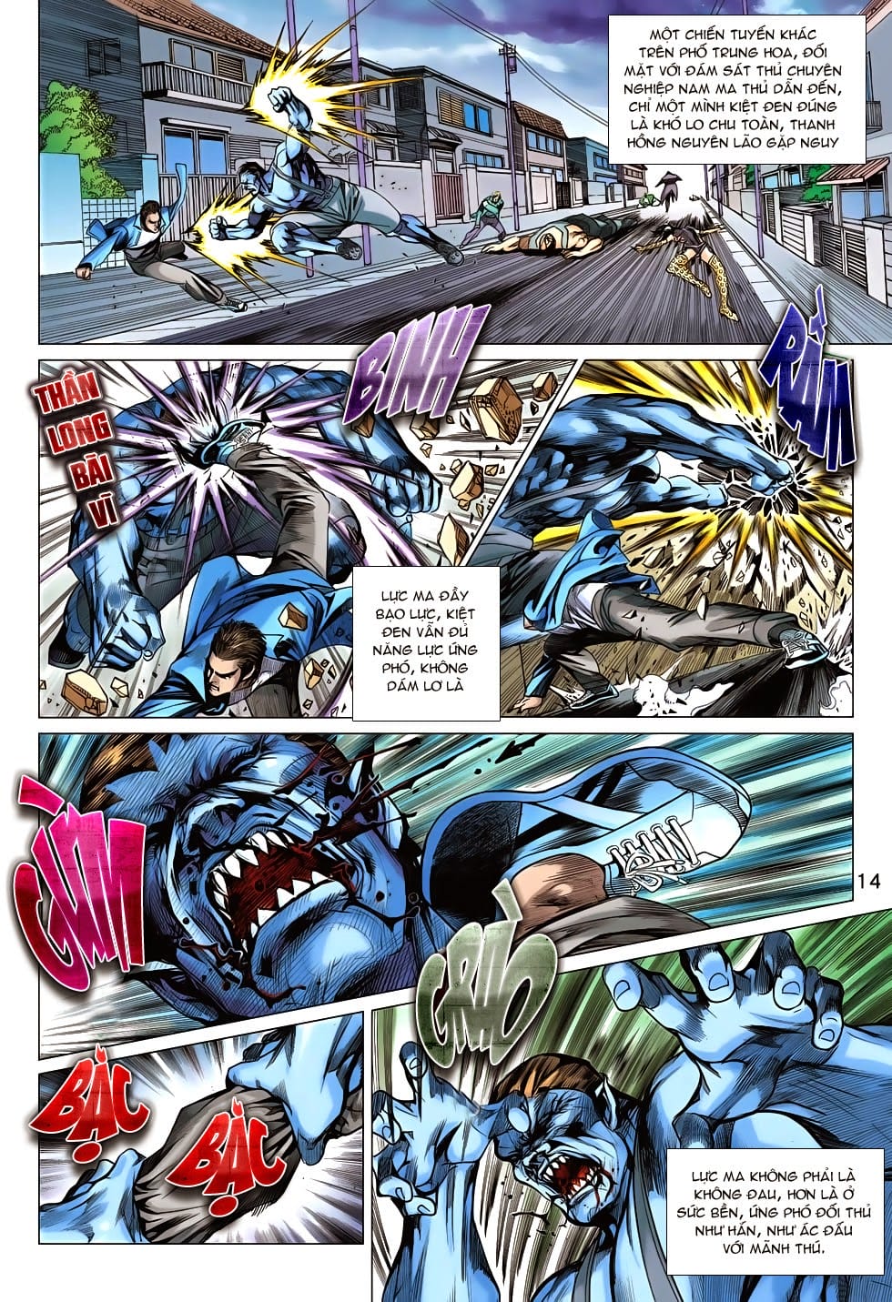 Truyện Tranh Tân Tác Long Hổ Môn trang 4