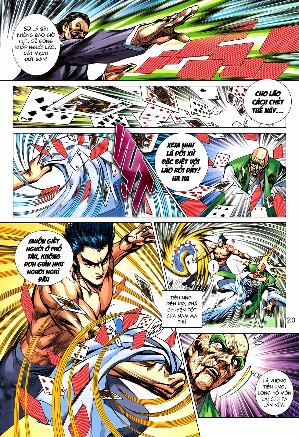 Truyện Tranh Tân Tác Long Hổ Môn trang 4