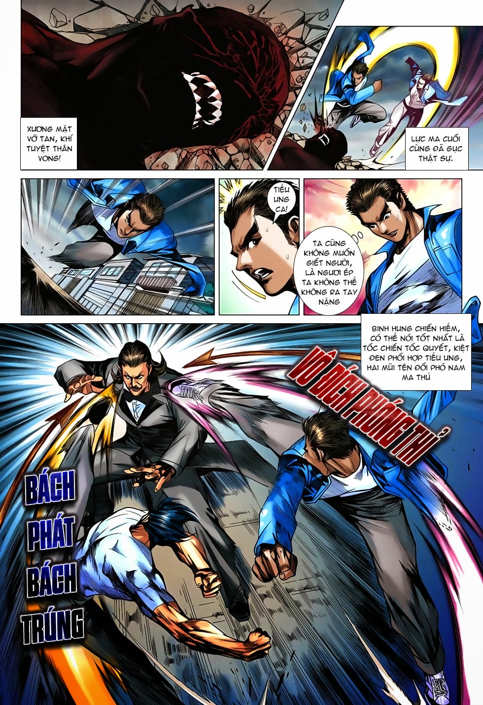 Truyện Tranh Tân Tác Long Hổ Môn trang 4