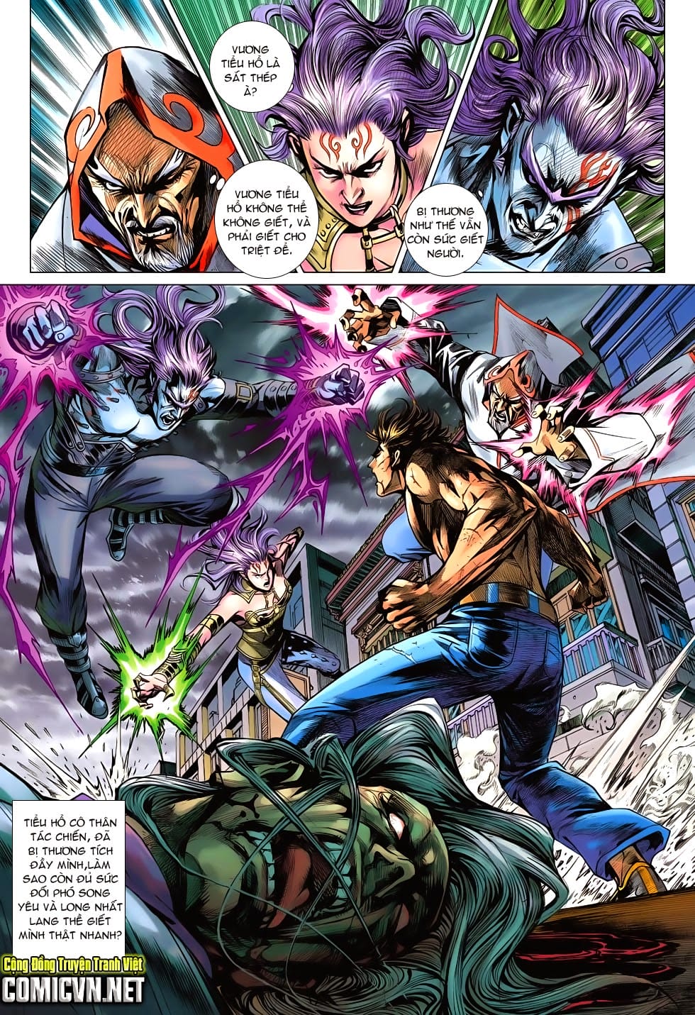 Truyện Tranh Tân Tác Long Hổ Môn trang 4