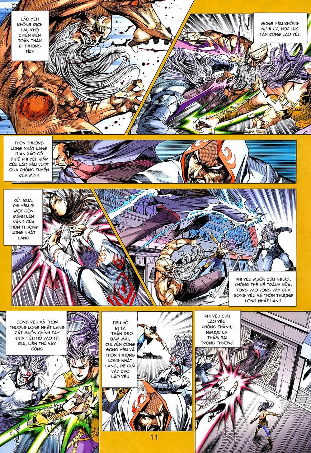 Truyện Tranh Tân Tác Long Hổ Môn trang 4