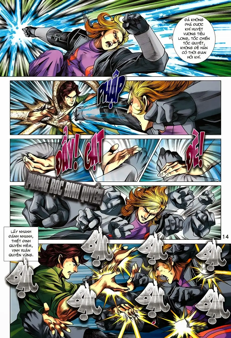 Truyện Tranh Tân Tác Long Hổ Môn trang 4