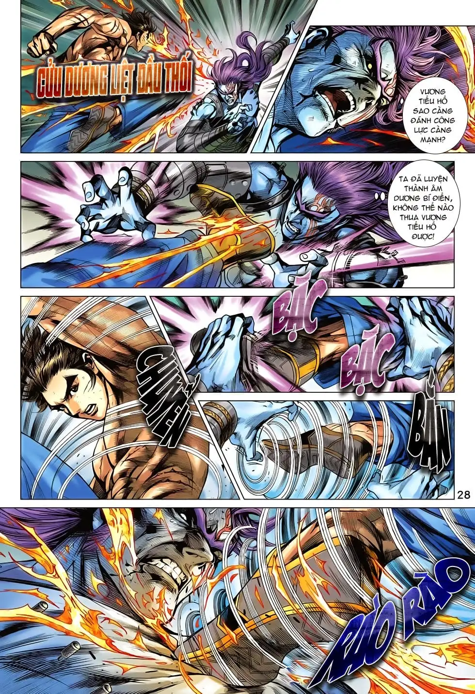 Truyện Tranh Tân Tác Long Hổ Môn trang 4