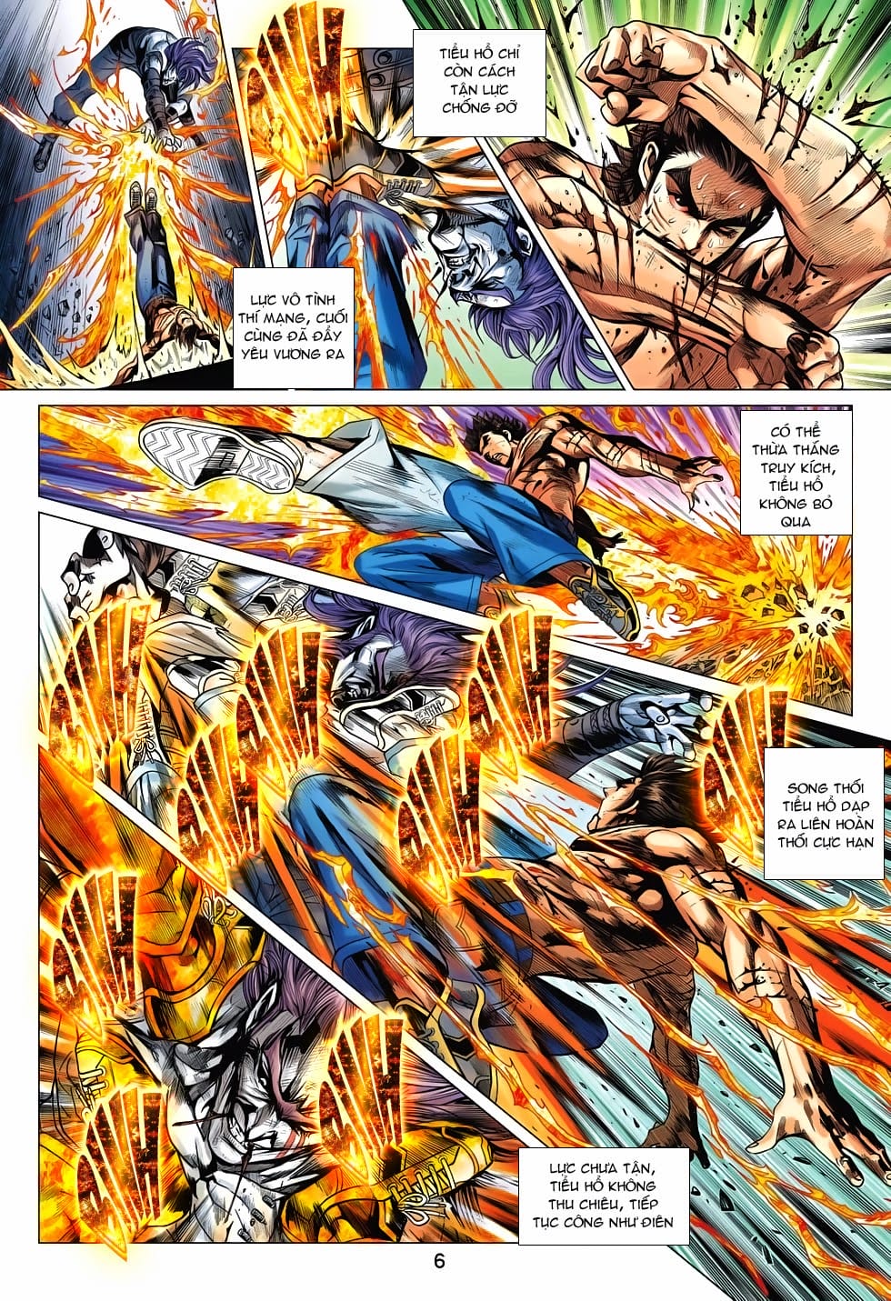 Truyện Tranh Tân Tác Long Hổ Môn trang 4