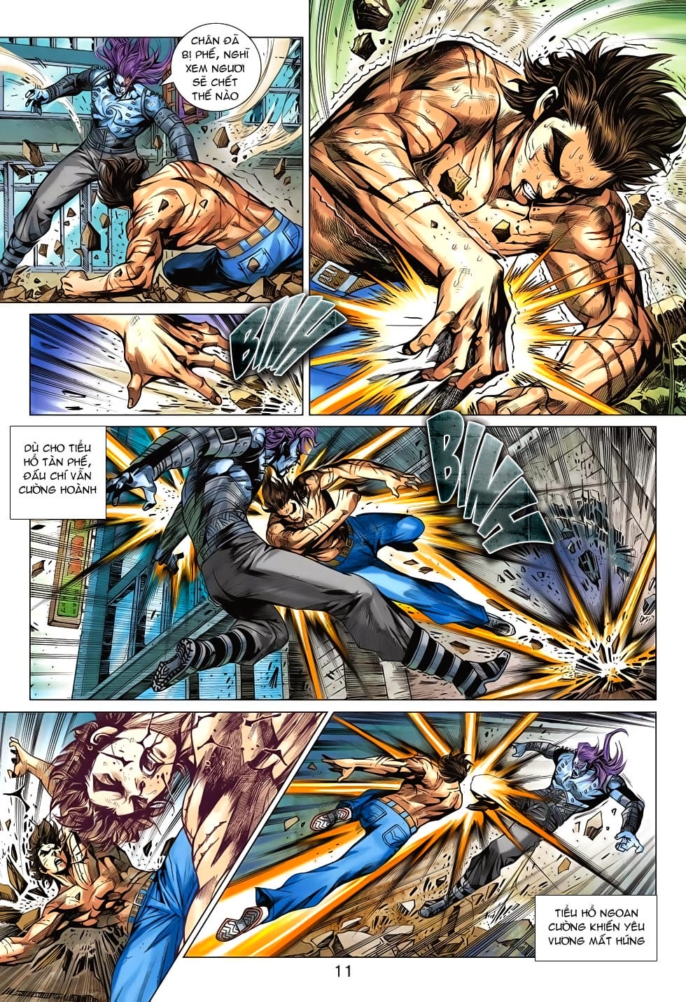 Truyện Tranh Tân Tác Long Hổ Môn trang 4