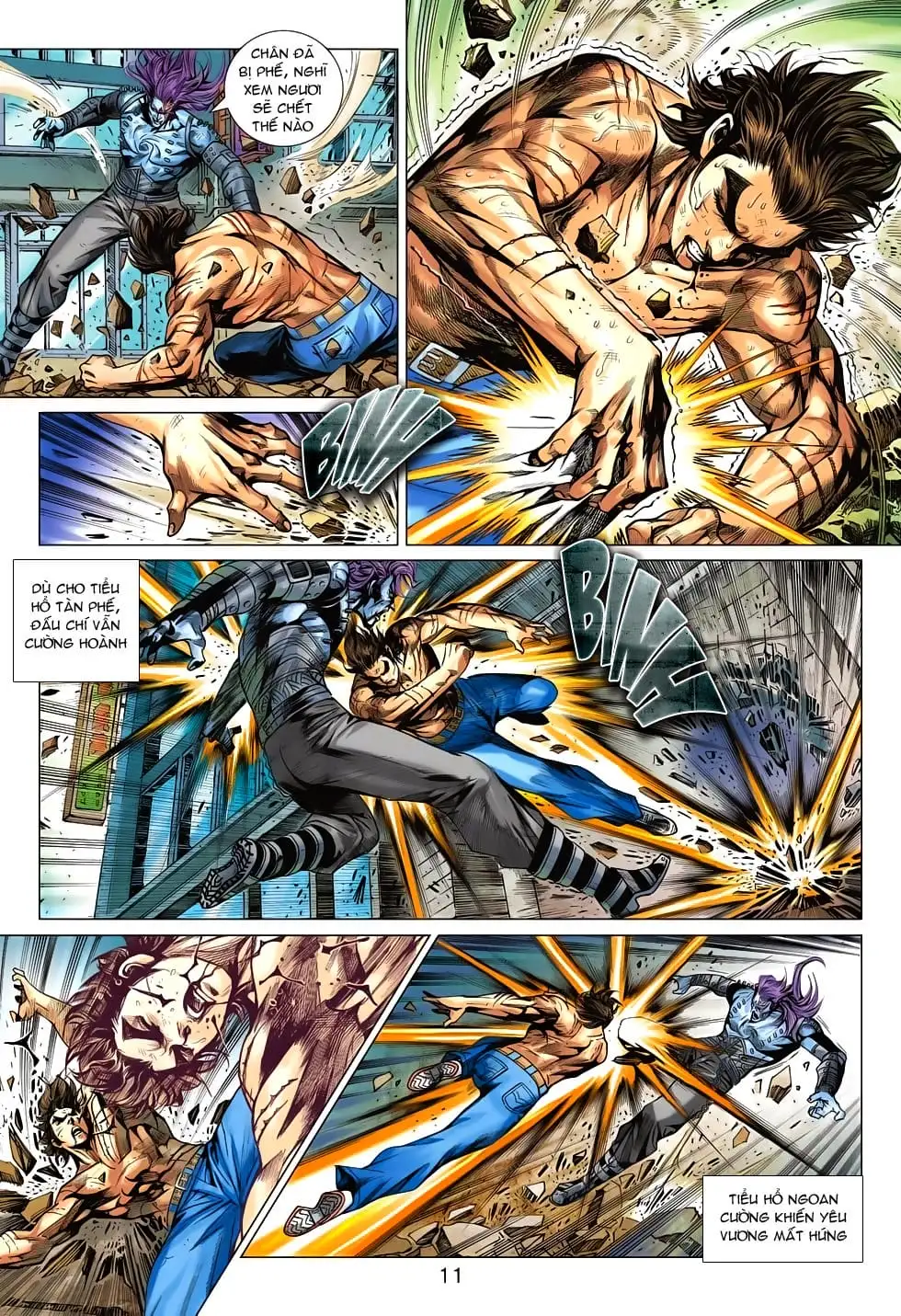 Truyện Tranh Tân Tác Long Hổ Môn trang 4