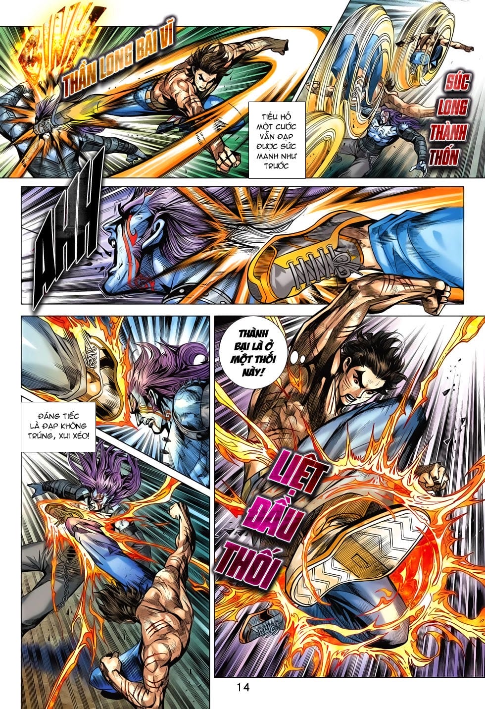 Truyện Tranh Tân Tác Long Hổ Môn trang 4