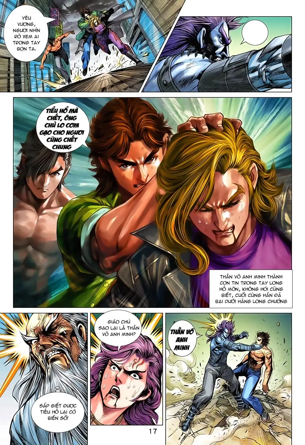 Truyện Tranh Tân Tác Long Hổ Môn trang 4