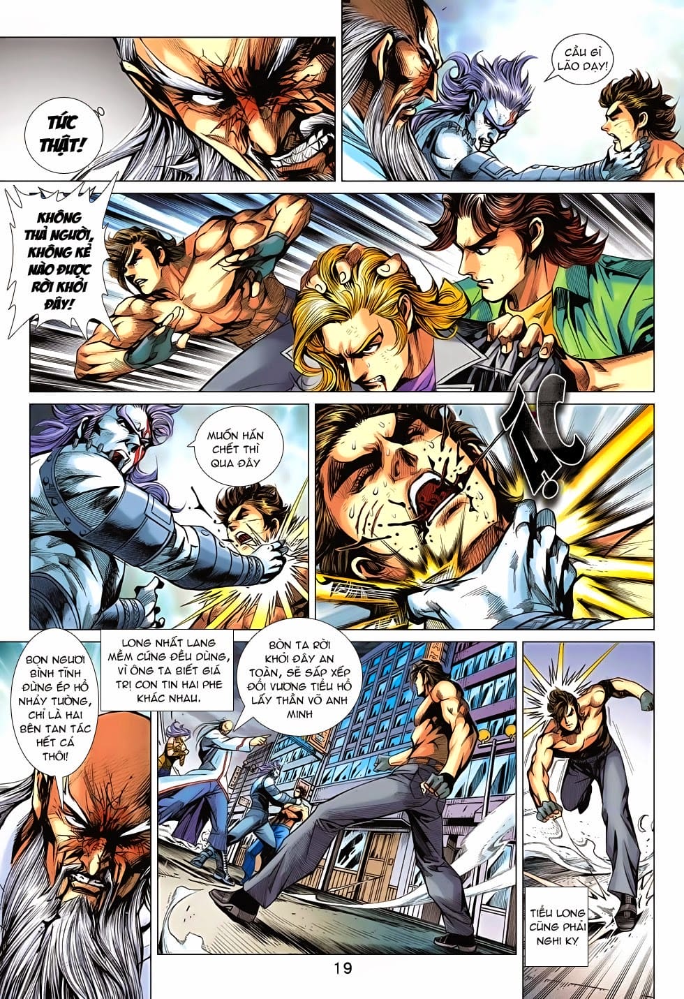 Truyện Tranh Tân Tác Long Hổ Môn trang 4