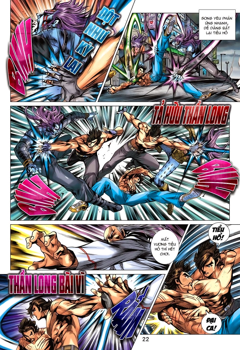 Truyện Tranh Tân Tác Long Hổ Môn trang 4